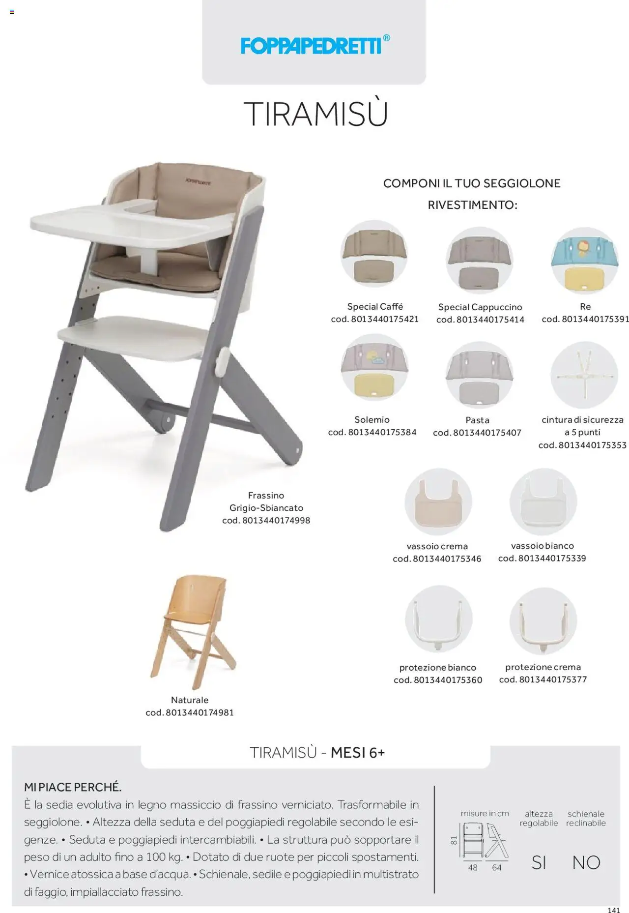 Volantino Prenatal del 01.01.2025 | Pagina: 28 | Prodotti: Poggiapiedi, Crema, Vassoio, Sedia