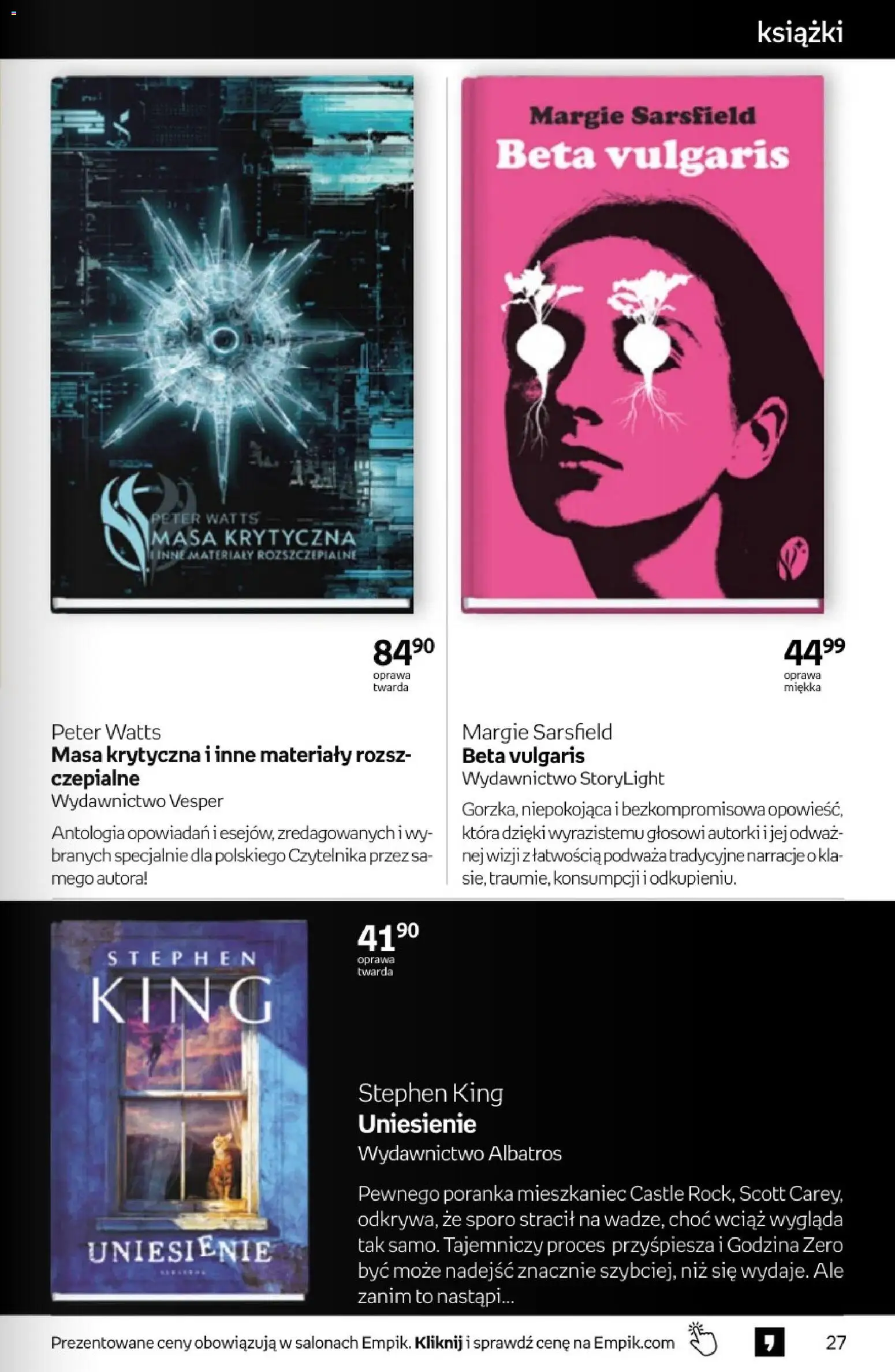 Empik promocje od 11.03.2026 | Strona: 27 | Produkty: Książki