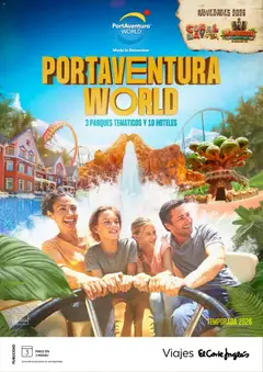 Vista previa Viajes El Corte Inglés PortAventura World válido desde el 22.04.2026