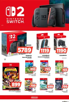 Power erbjudanden - Förhandsvisning av reklamblad från butik Power aktuell från 27.04.2026 | Sida: 15 | Produkter: Vantar, Spelkonsol, Spel, Nintendo switch