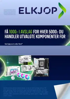 Forhåndsvisning av Elkjøp kundeavis gyldig fra 28.04.2026 | Side: 1 | Produkter: Суміш дитяча