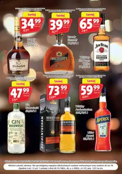 Pogląd oferty "Prim Market gazetka - Oferta alkoholowa" - ważna od 01.04.2026 | Strona: 7 | Produkty: Jim Beam, Alkohol, Whisky, Aperol