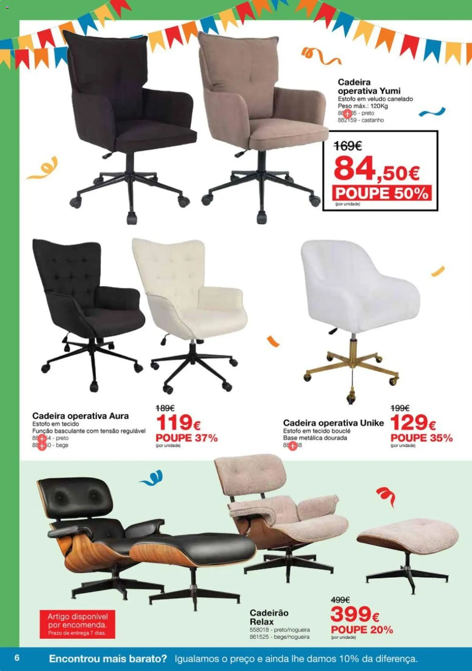 Staples Arraial das Cadeiras e Mobiliário │ válido de 04.05.2026 | Página: 6