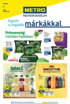 Metro akciós újság - amely érvényes a következő dátumtól: 02.05.2026