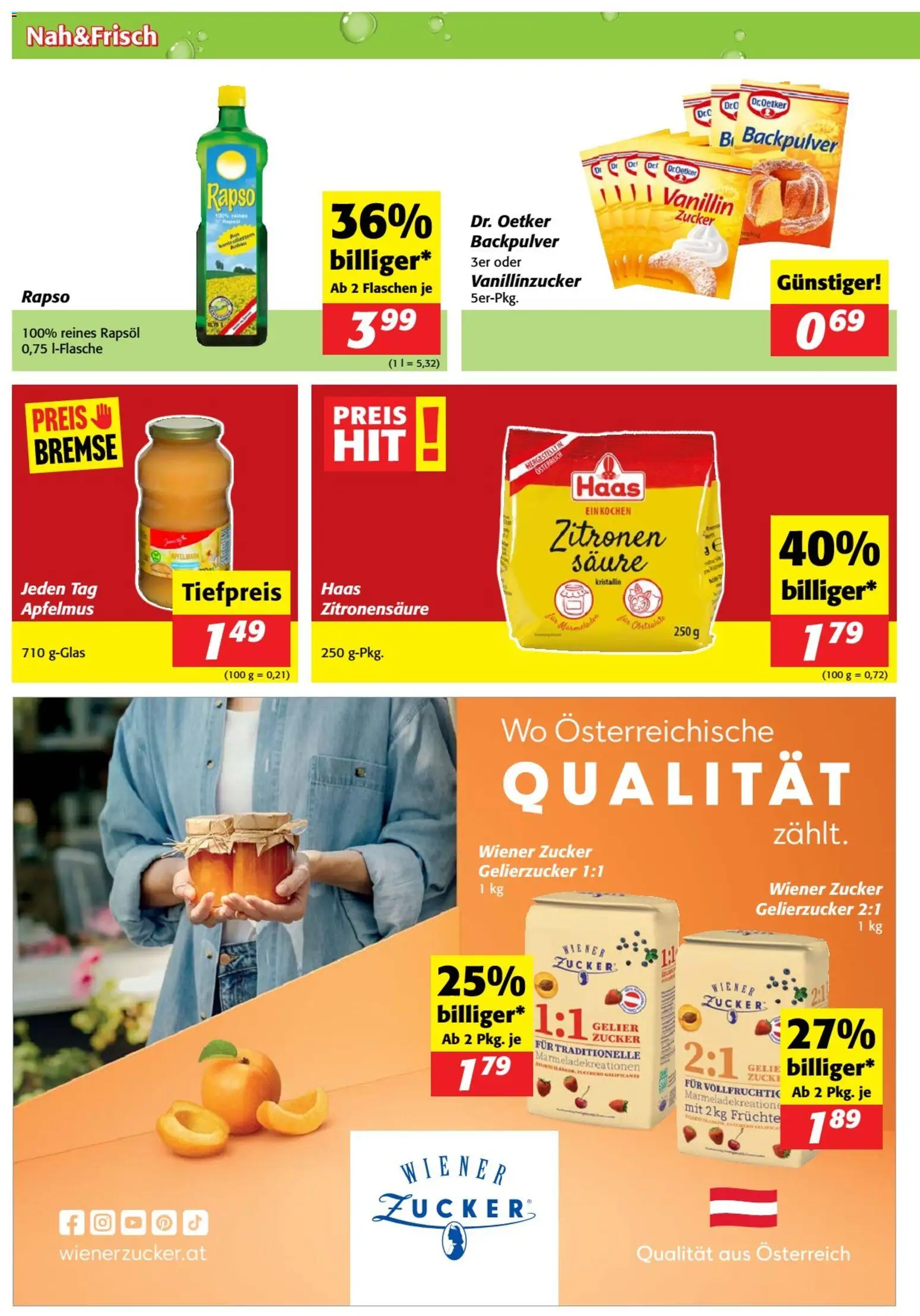 Nah und Frisch Flugblatt gültig ab 06.05.2026 | Seite: 2 | Produkte: Zucker