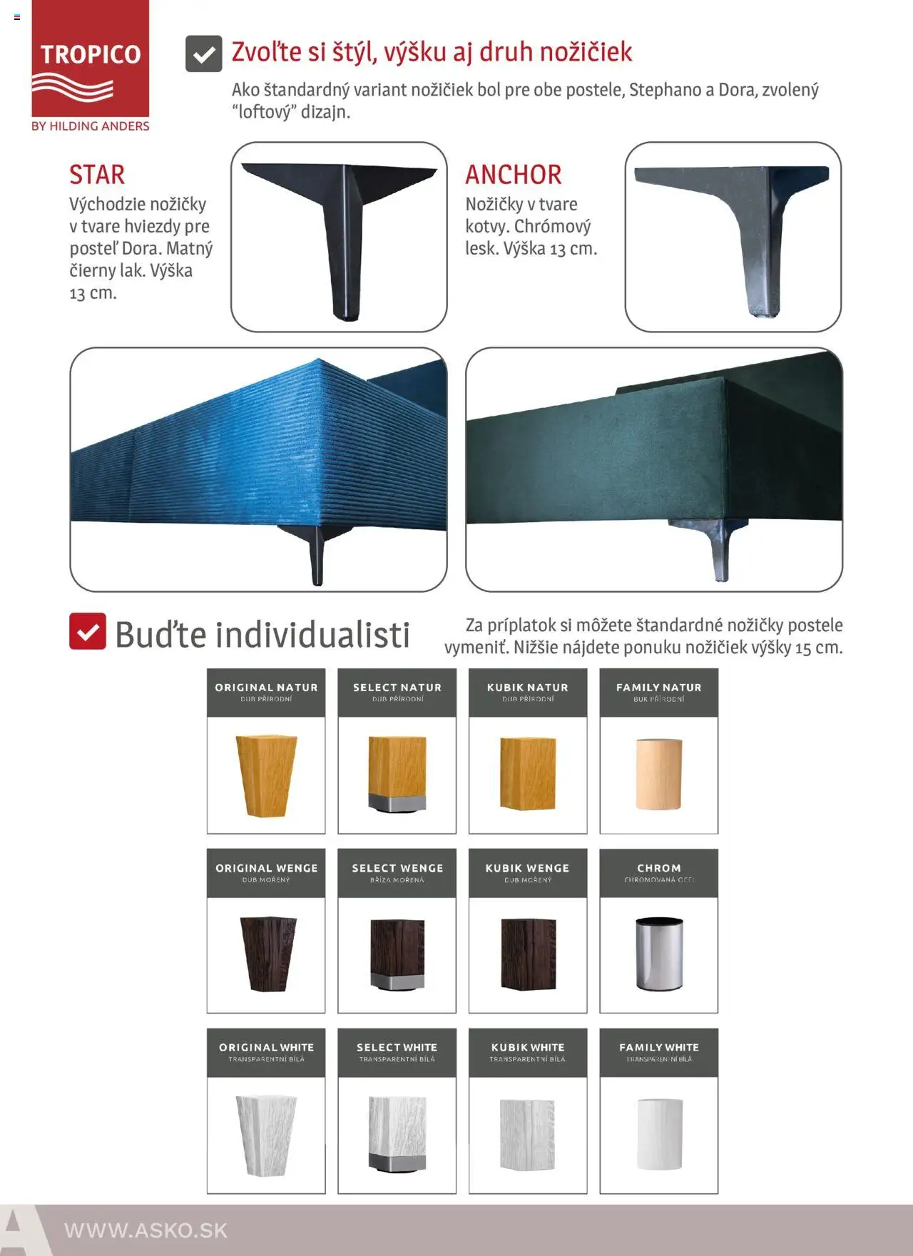 Nové ASKO nábytok akcie – leták je platný od 05.06.2025 | Strana: 52 | Produkty: Posteľ, Postele