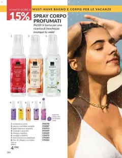 Anteprima del volantino Avon catalogo - campagna 5/2026 valido a partire dal 01.05.2026 | Pagina: 184 | Prodotti: Limone, Borsa, Lavanda, Orchidea