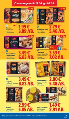 Преглед на Турон с фъстъци, Различни видове 200 g/onakobka - Офертите са валидни от 27.04.2026 | Страница: 31