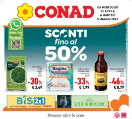 Anteprima del volantino Conad volantino Lombardia valido a partire dal 22.04.2026