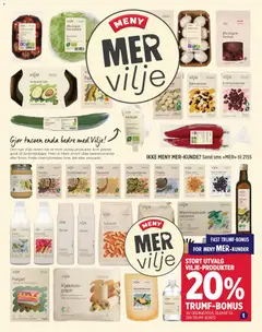 Forhåndsvisning av Meny kundeavis gyldig fra 27.04.2026 | Side: 11 | Produkter: Olje, Oksekød, Avokado, Balsam