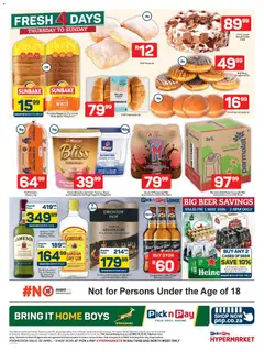 Pick n Pay specials catalogue – valid from 30.04.2026 | Page: 2 | Products: Milk, Polony, Gin, Strawberries