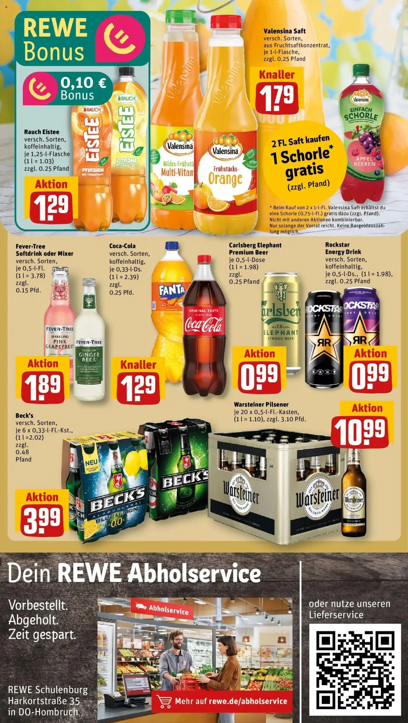 Rewe Prospekt Dortmund	 – gültig ab 12.04.2026 | Seite: 20 | Produkte: Cola, Äpfel, Grapefruit, Zitrone