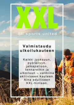 XXL-mainoslehti voimassa 17.04.2026 alkaen