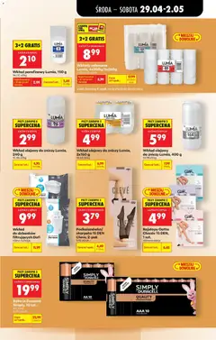 Pogląd oferty "Baterie Duracell Simply, 10 szt.: AA, AAA, Batteries Duracell Simply, 10 pcs: AA, AAA" - ważna od 29.04.2026 | Strona: 92