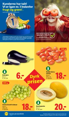 Lidl - Tilbudsavis gyldig fra 03.05.2026 | Side: 2 | Produkter: Honningmelon, Cherry, Vindruer, Søm