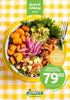Forhåndsvisning av Joker Godt til middag gyldig fra 01.04.2026