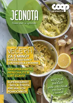 COOP Jednota leták platný od 01.04.2026