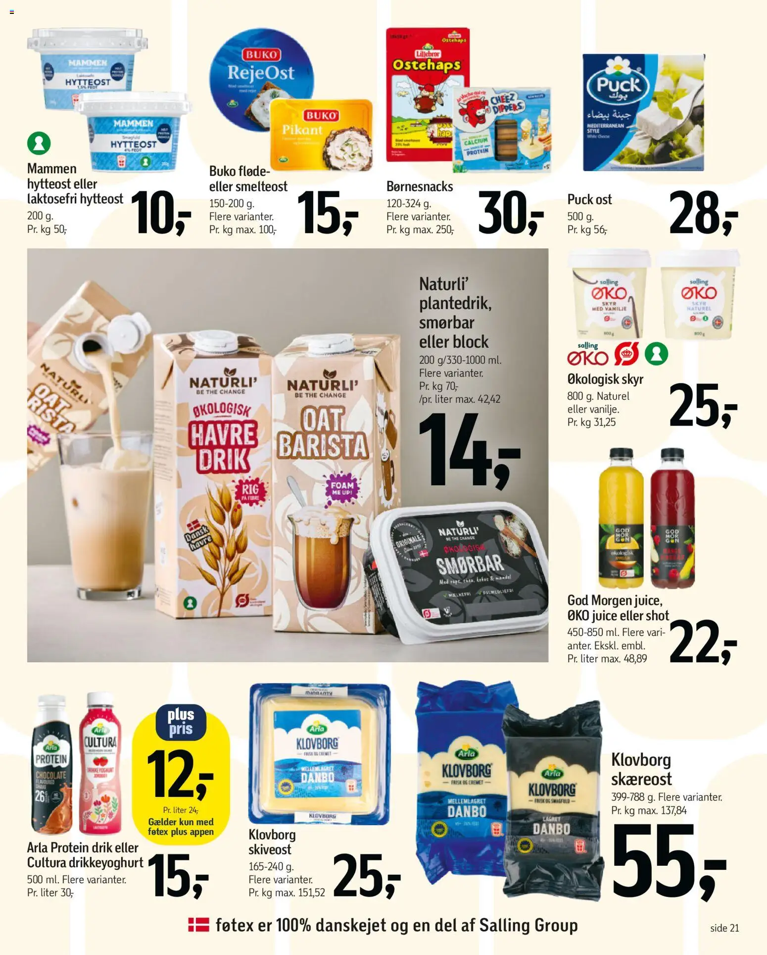 Føtex tilbudsavis – gyldig fra 01.05.2026 | Side: 37 | Produkter: Ost, Skyr, Hytteost, Ostehaps