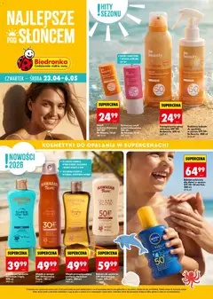 Pogląd oferty "Biedronka gazetka - Najlepsze pod słońcem" - ważna od 23.04.2026