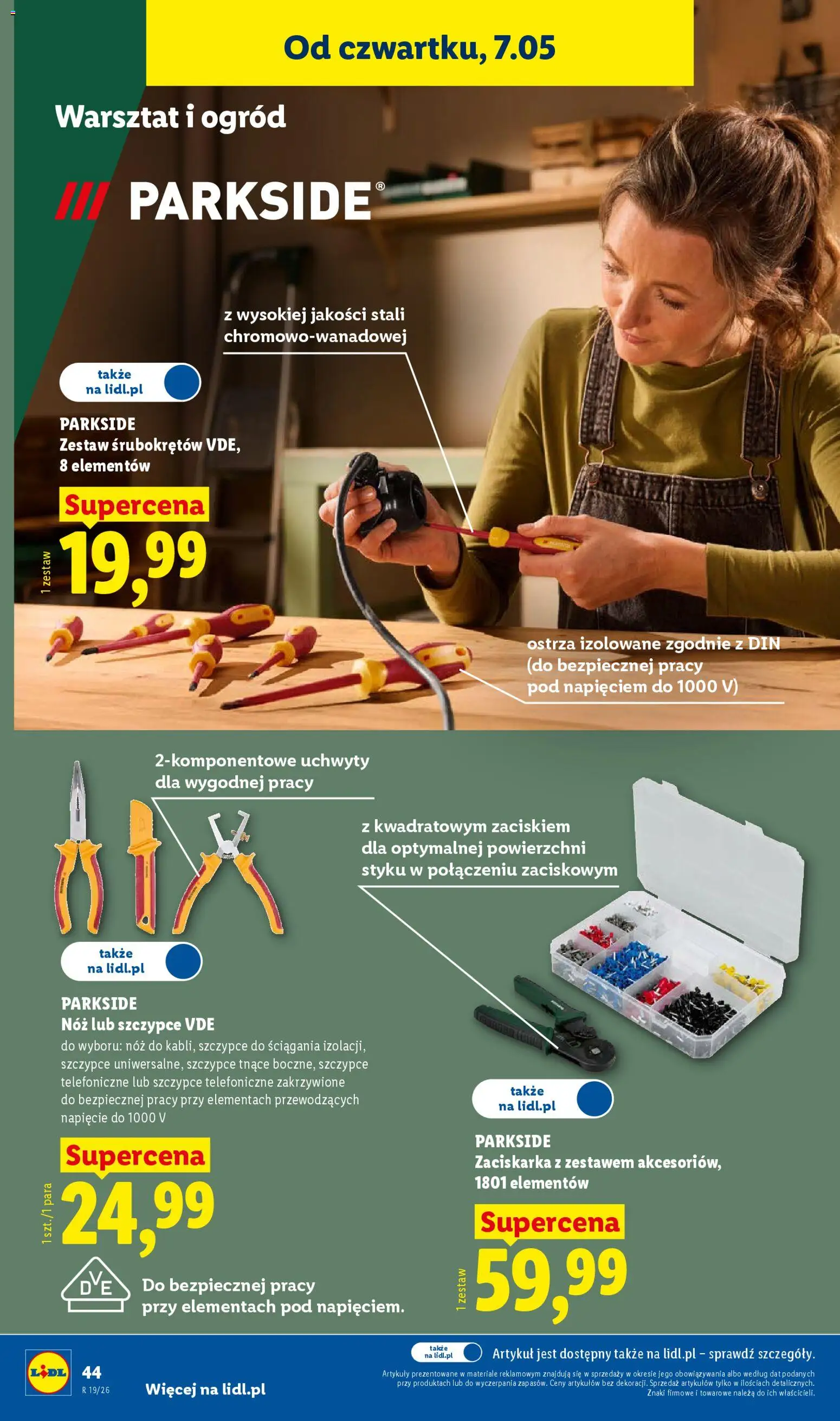 Lidl Polsko katalog od 04.05.2026 | Strana: 50 | Produkty: Parkside