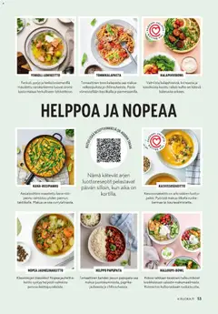 K-Supermarket-mainoslehti voimassa 06.05.2026 alkaen | Sivu: 53 | Tuotteet: Jauheliha, Paprika, Pasta, Purjo