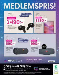 Elon - erbjudanden ljud & bild - Förhandsvisning av reklamblad från butik Elon aktuell från 09.02.2026 | Sida: 12