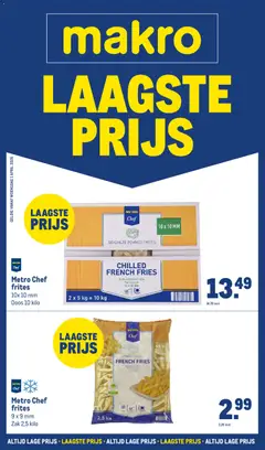 Makro folder - Laagste prijs - Voorbeeld van een folder van Makro, geldig van 01.04.2026