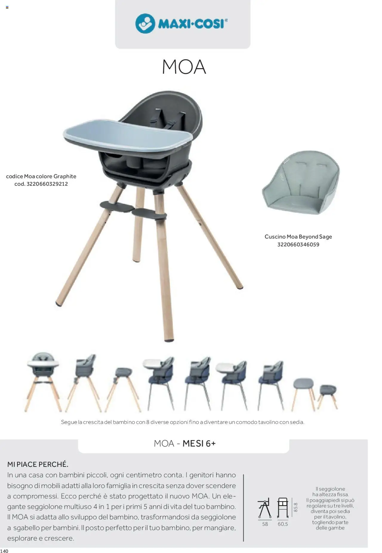 Volantino Prenatal del 01.01.2025 | Pagina: 27 | Prodotti: Tavolino, Sgabello, Cuscino, Sedia