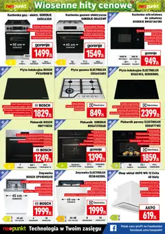 Pogląd oferty "Neopunkt gazetka" - ważna od 20.04.2026 | Strona: 5 | Produkty: Płyta indukcyjna, Piekarnik, Ruszt, Okap
