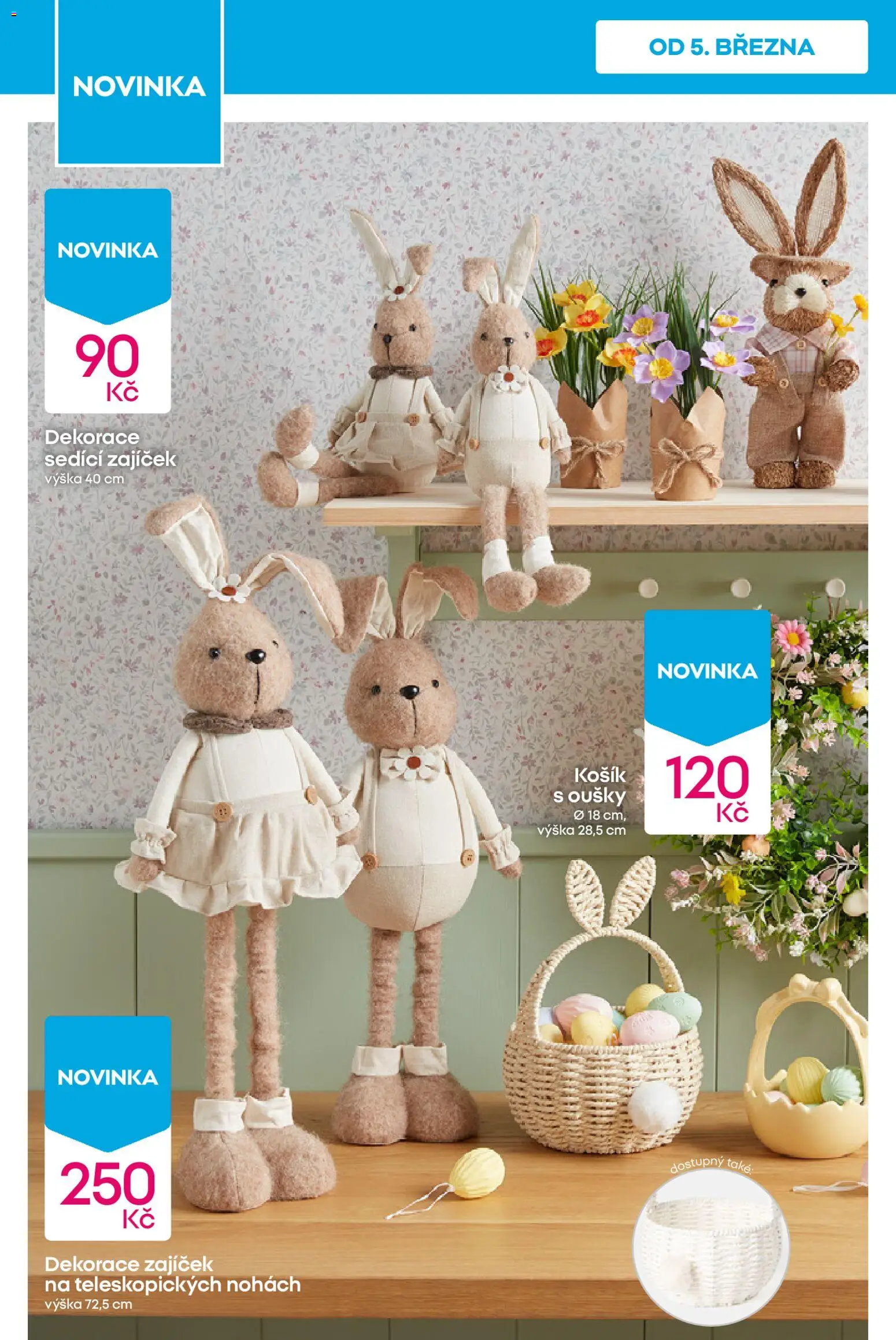 Pepco leták od 05.03.2026 | Strana: 8 | Produkty: Košík, Dekorace