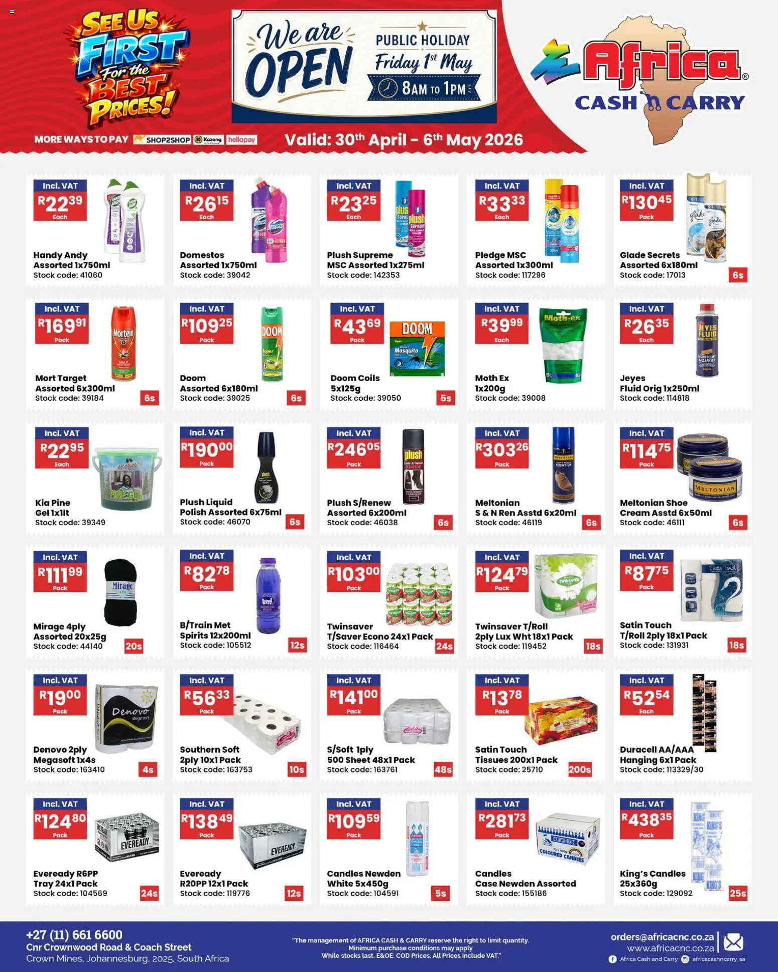 New Africa Cash & Carry catalogue – valid from 30.04.2026 | Page: 12