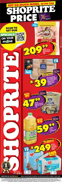 Shoprite specials catalogue – valid from 30.04.2026