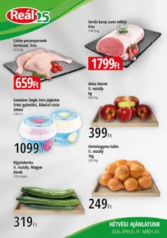 Reál Bevásárló hétvége - Pest megye - amely érvényes a következő dátumtól: 29.04.2026