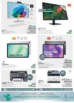 Vista previa El Corte Inglés ofertas válido desde el 27.04.2026 | Página: 4 | Productos: Té, Consola, Tablet, Peso