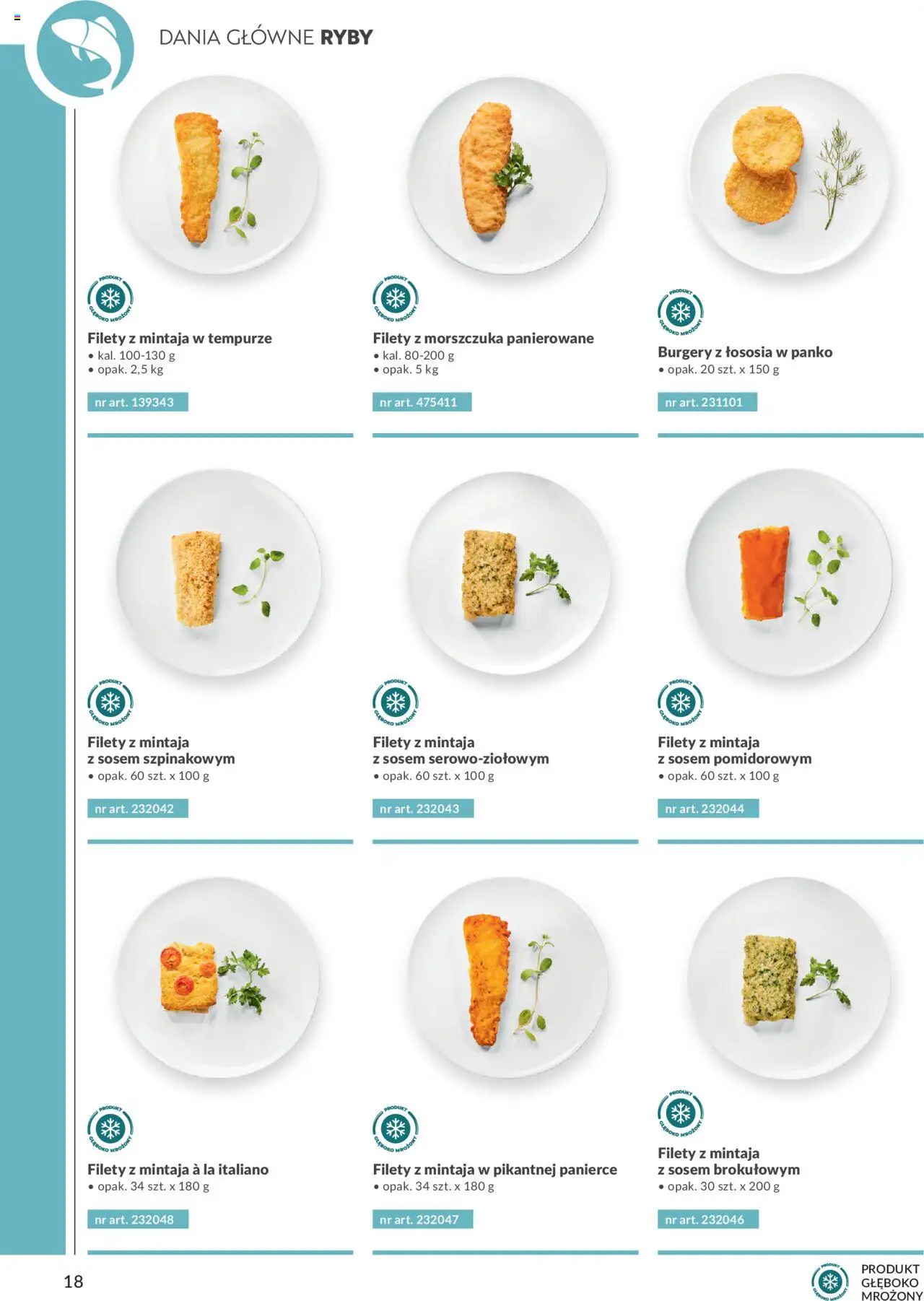 Makro Gazetka - Katalog produktów convenience Smart Chef od 29.05.2025 | Strona: 18 | Produkty: Filety z morszczuka, Ryby