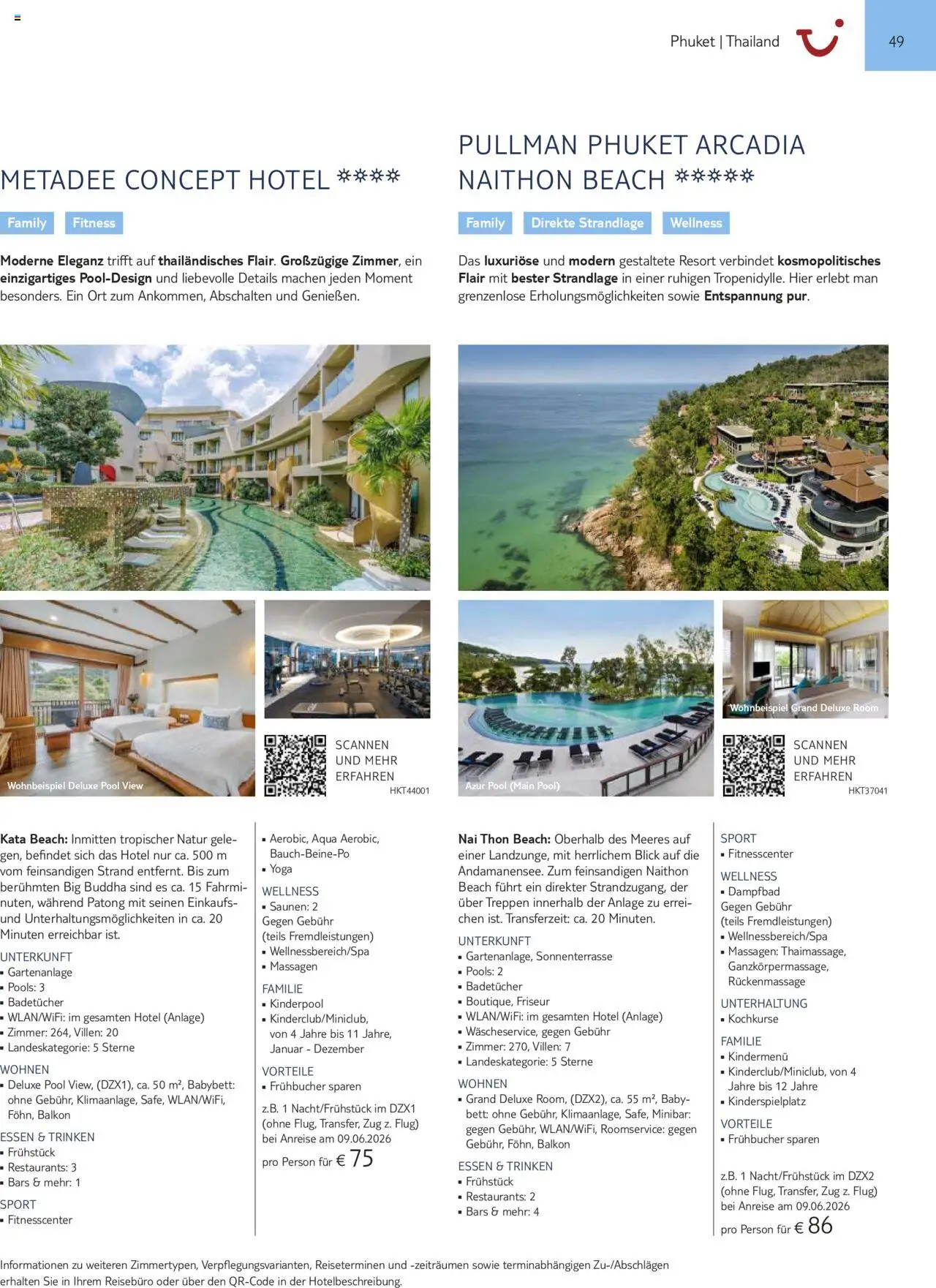 TUI Prospekt  Asien, Afrika, Orient & Indischer Ozean 2025/26 	 – gültig ab 01.11.2025 | Seite: 49 | Produkte: Bett, Babybett