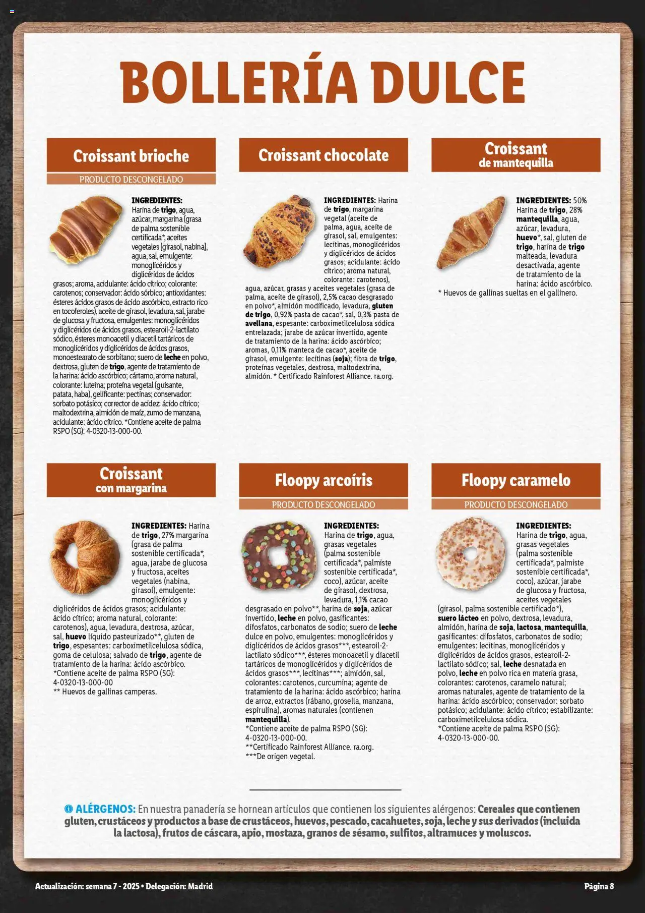 Lidl folleto │ válido desde el 28.04.2025 | Página: 8 | Productos: Corrector, Leche, Manteca, Pasta