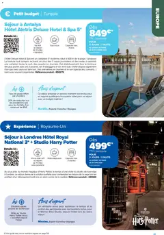 Carrefour Market - Prévisualisation de Carrefour Market Séjours & circuits valide à partir de 22.01.2026 | Page: 21 | Produits: Sodas, Sac, Thé