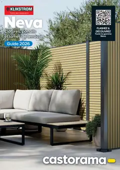 Castorama - Prévisualisation de Castorama Clôture et terrasse Neva valide à partir de 26.02.2026