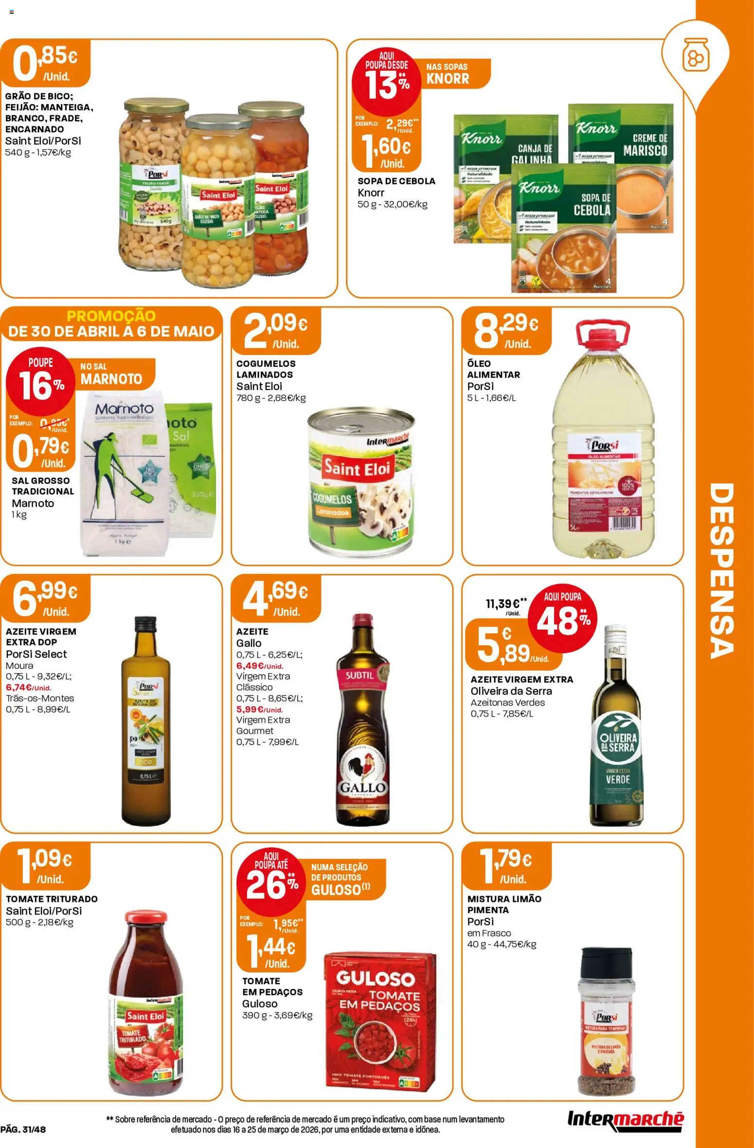 Intermarché folheto │ válido de 30.04.2026 | Página: 31
