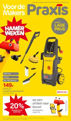 Praxis folder - Voorbeeld van een folder van Praxis, geldig van 28.04.2026