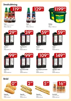 Hypermarkety erbjudanden - Förhandsvisning av reklamblad från butik Hypermarkety aktuell från 20.04.2026 | Sida: 8 | Produkter: Baguette, Timjan, Korvbröd, Bröd