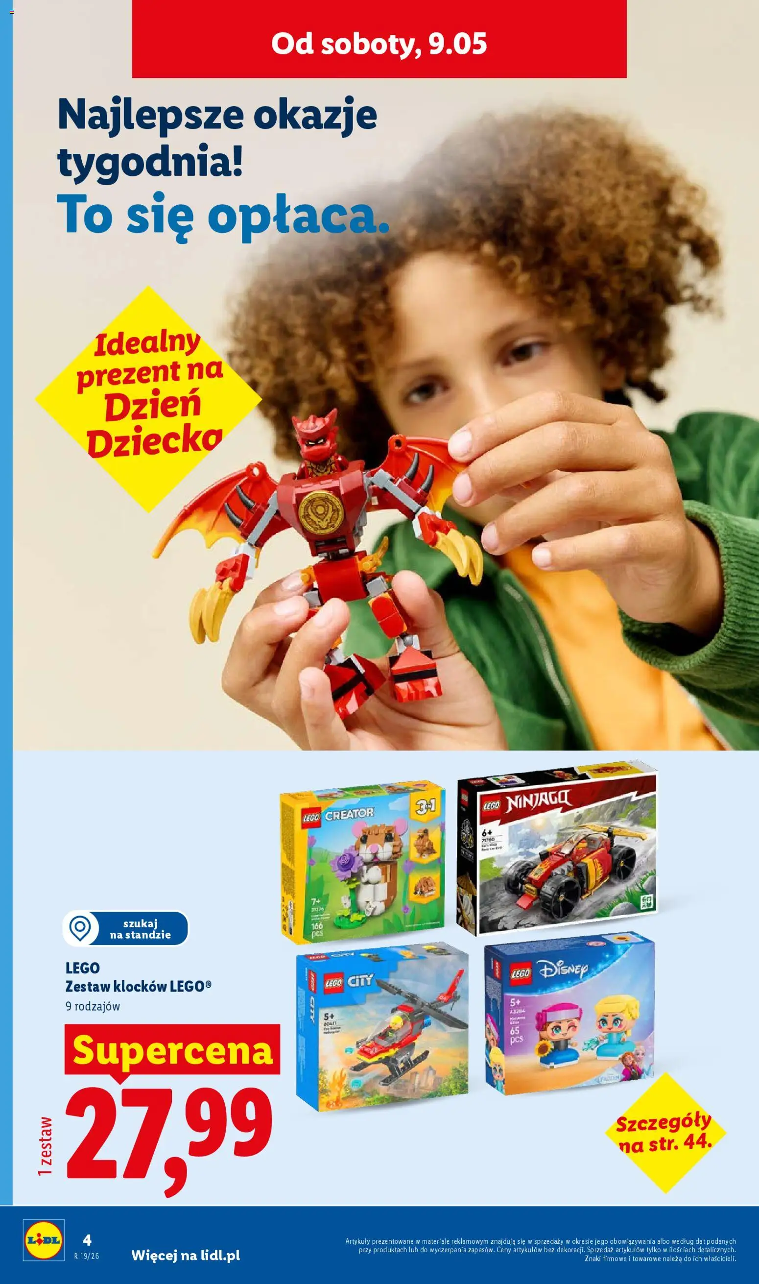 Lidl Polsko katalog od 04.05.2026 | Strana: 4 | Produkty: LEGO