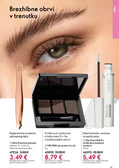 Oriflame katalog akcije – veljaven od 22.04.2026 | Stran: 47 | Izdelki: Licila, Maskara, Sencilo za oci, Senčilo