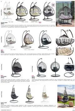 Kondela leták platný od 16.05.2025 | Strana: 229 | Produkty: Kreslá, Závesne kreslo, Rám, Krém