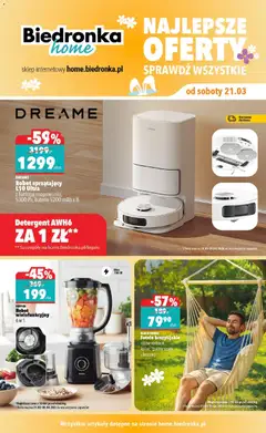 Pogląd oferty "Biedronka gazetka - Home" - ważna od 21.03.2026