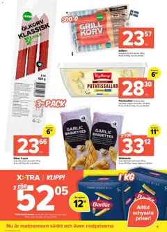 Coop X:-TRA erbjudanden - Förhandsvisning av reklamblad från butik Coop X:-TRA aktuell från 27.04.2026 | Sida: 5 | Produkter: Grill, Potatissallad, Grillkorv, Pasta