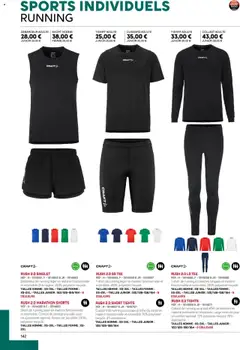 Sport 2000 - Prévisualisation de Sport 2000 brochure valide à partir de 01.06.2025 | Page: 142 | Produits: Ceinture, Débardeur, Shorts