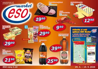 Náhled letáku Eso market leták od 29.04.2026