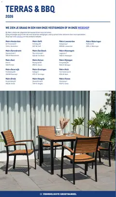 Makro folder - Terras & BBQ - Voorbeeld van een folder van Makro, geldig van 15.04.2026 | Pagina: 34 | Producten: Pc